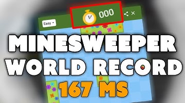 Minesweeper 167 MS (World Record)