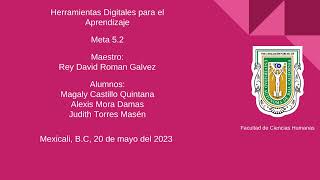 Proyecto final. Herramientas digitales