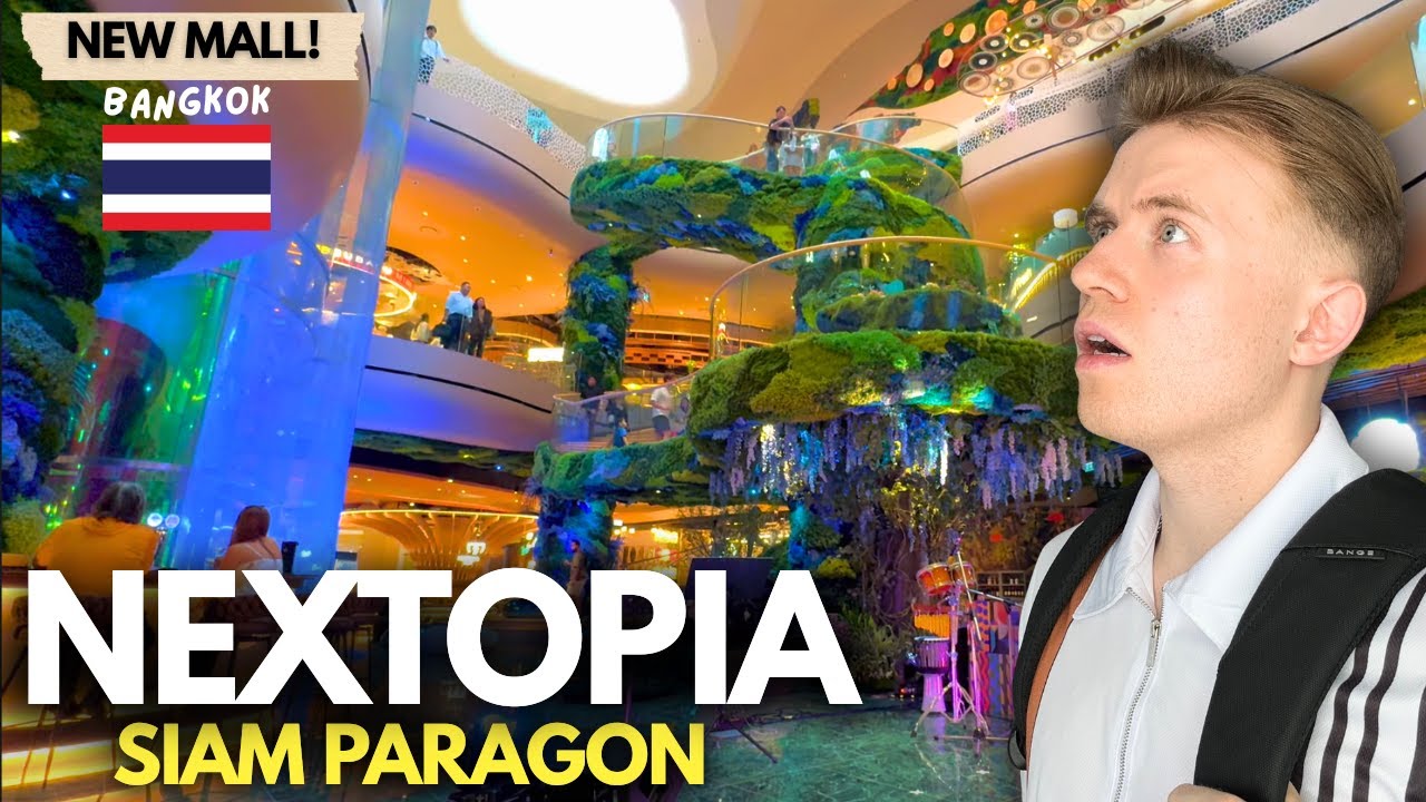 Bangkok’s NEW Futuristic Mall Is MIND-BLOWING! (Nextopia at Siam Paragon 🇹🇭)