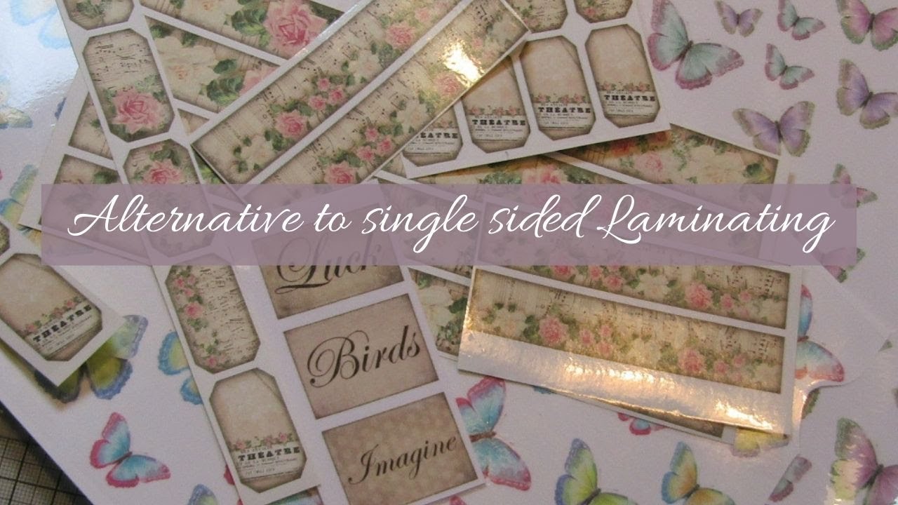 Alternative to single sided Laminating YouTube