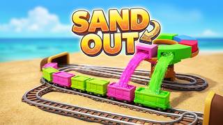 Sand Out: Color Puzzle Game Gameplay Android screenshot 3