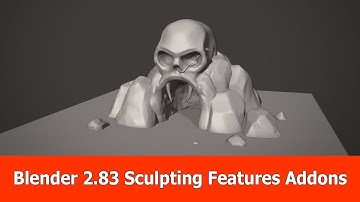 Blender 2.83 Sculpting Features Free Addons