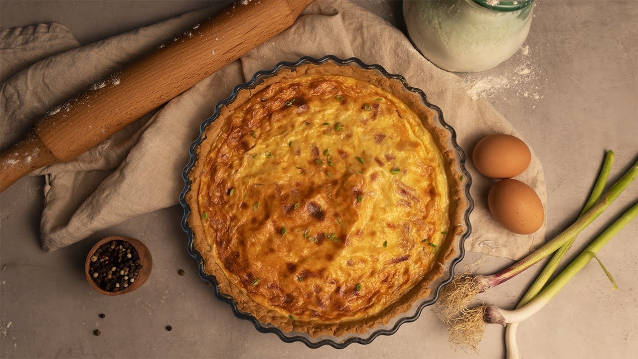 Cómo hacer Quiche Lorraine en Twist&Fusion 4500 Luxury White YouTube