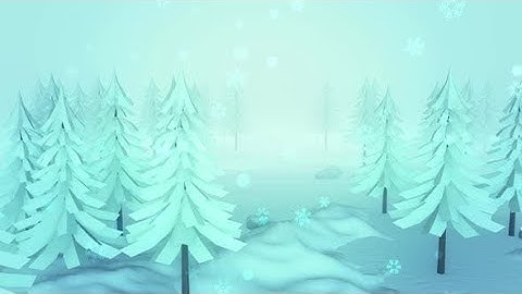 Pine Tree Lowpoly 02 4k | Motion Graphics