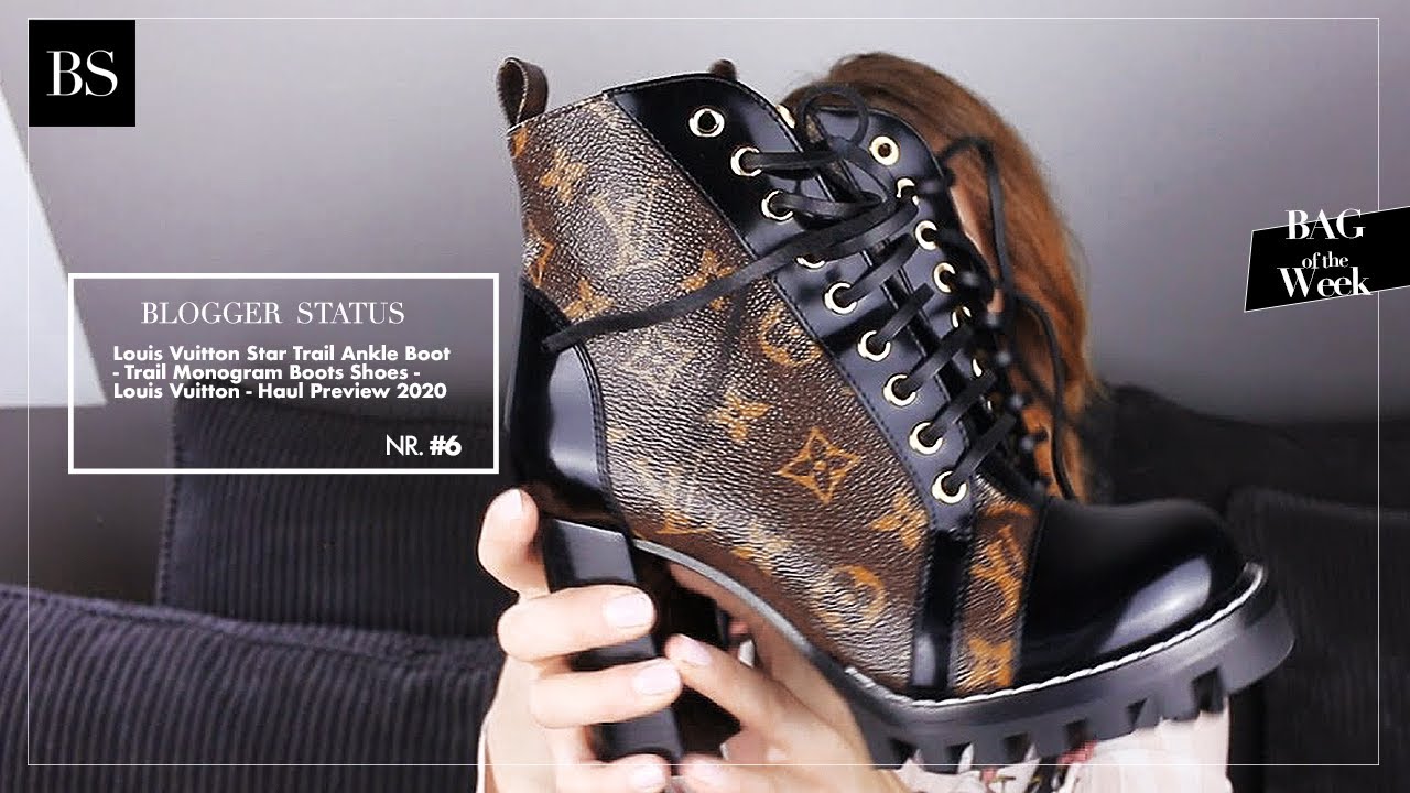 Louis Vuitton Star Trail Ankle Boot - Trail Monogram Boots Shoes - Louis  Vuitton - Haul Preview 2020 