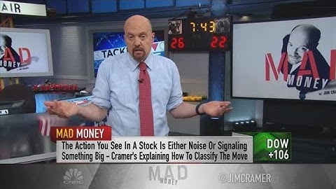 Jim Cramer: Look for a counterintuitive move when spotting a stock