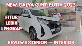 Fitur Lebih Lengkap Pada Calya 2023 |Review New Calya G Manual Putih 2023 |Toyota Medan 085362072000