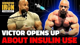 REVEALED: Victor Martinez Opens Up About Insulin Use | Generation Iron Podcast