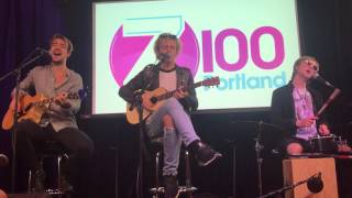R5 - "Lay Your Head Down" Live on Z100 Portland