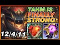 I can finally say tahm kench is strong  no arm whatley