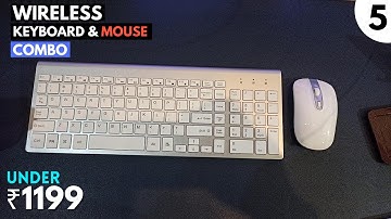 Top 5 Best Wireless Keyboard And Mouse Combo Under 1500 | Wireless Keyboard & Mouse Combo in 2023