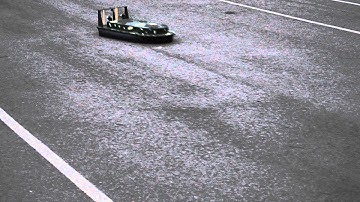 Hovercraft Test Run
