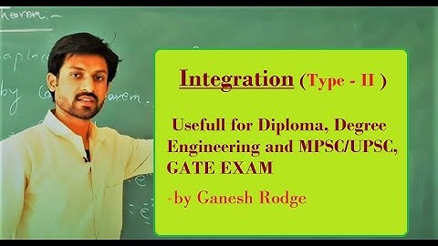Integration Type -i  |  Applied Math