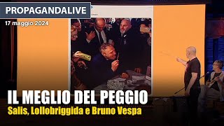 Propagandalive, il meglio del peggio della politica: Salis, Lollobriggida e Vespa