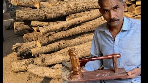 Woodturning a Classic Judge
