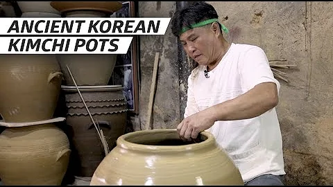 How a Master Potter Makes Giant Kimchi Pots Using the Traditional Method — Handmade