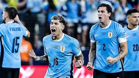 URUGUAY (4) 0-0 (2) BRASIL _ HIGHLIGHTS _ COPA AMERICA