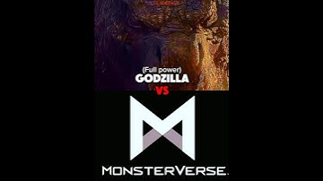 | Godzilla Vs The Monsterverse | #godzilla #godzillaxkong #monsterverse #shorts #fyp