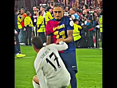 أخلاق رافينيا لاعب برشلونة    رافينها ريال مدريد برشلونة