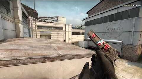 THE MOST INSANE DEAGLE ACE (Global Elite on de_cache)