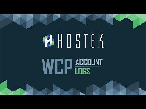 Viewing Account Logs via WCP with Hostek.com