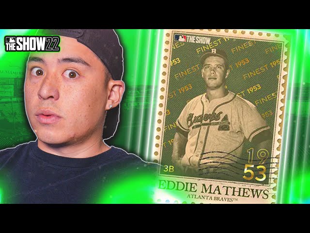 99* EDDIE MATHEWS HAS THE BEST SWING IN MLB THE SHOW 23! 