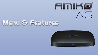 AMIKO A6 Menu & Features screenshot 5