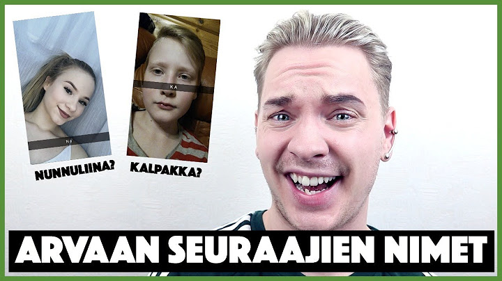 ARVAA SEURAAJIEN NIMI - HAASTE!