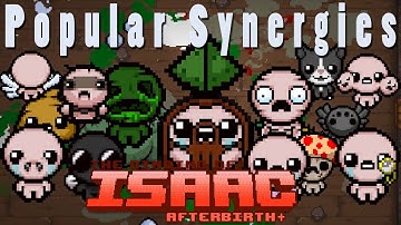 The Binding of Isaac Afterbirth Plus | D4 All Transformations! | Popular Synergies!