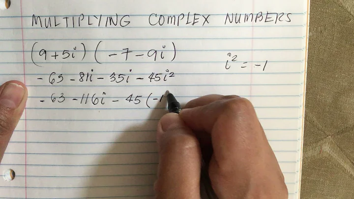 Multiplying Complex Numbers