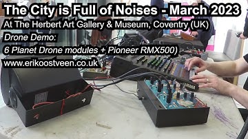 Planet Drone Demo @ The Herbert Art Gallery & Museum, March 2023