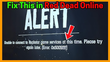 Fix RDR2 Error 0x5005ffff