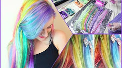 ♥ Rainbow Candy Hair Extensions! ♥