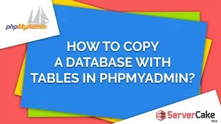 how to copy a table from one database to another database in phpmyadmin
