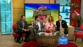 Pedro Fernandez, Jorge Salinas y otros tomando el ALS Ice Bucket Challenge (Despierta America)