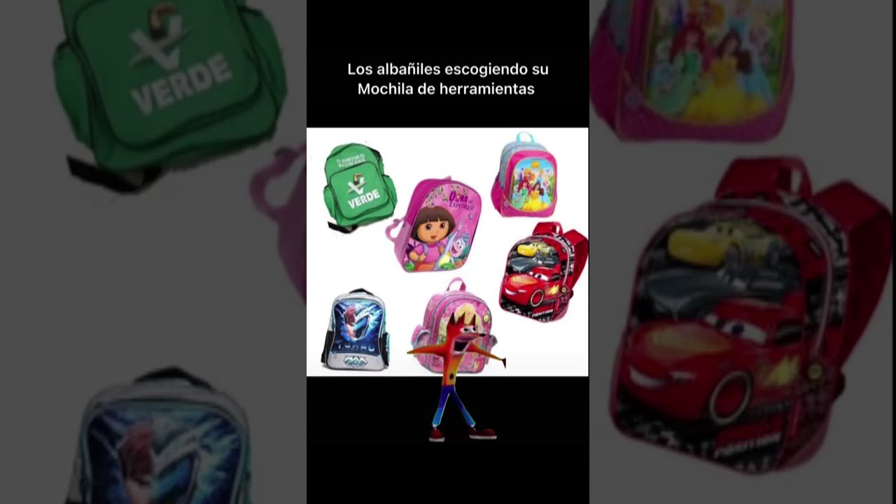 Albañiles eligiendo su mochila 😊 - YouTube