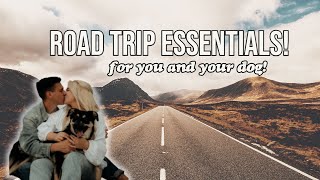 Our 30 ROAD TRIP Essentials! (crosscountry road trip with dog!)