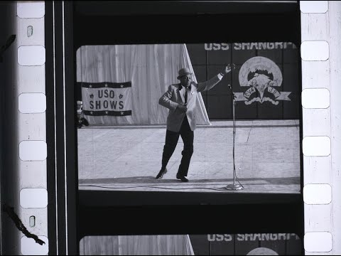 John Bubbles Bob Hope USO Clip 1963 35mm Flat Mono UHD