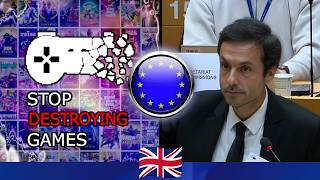 Stop Killing Games: EU Parliament Hearing (English Audio)