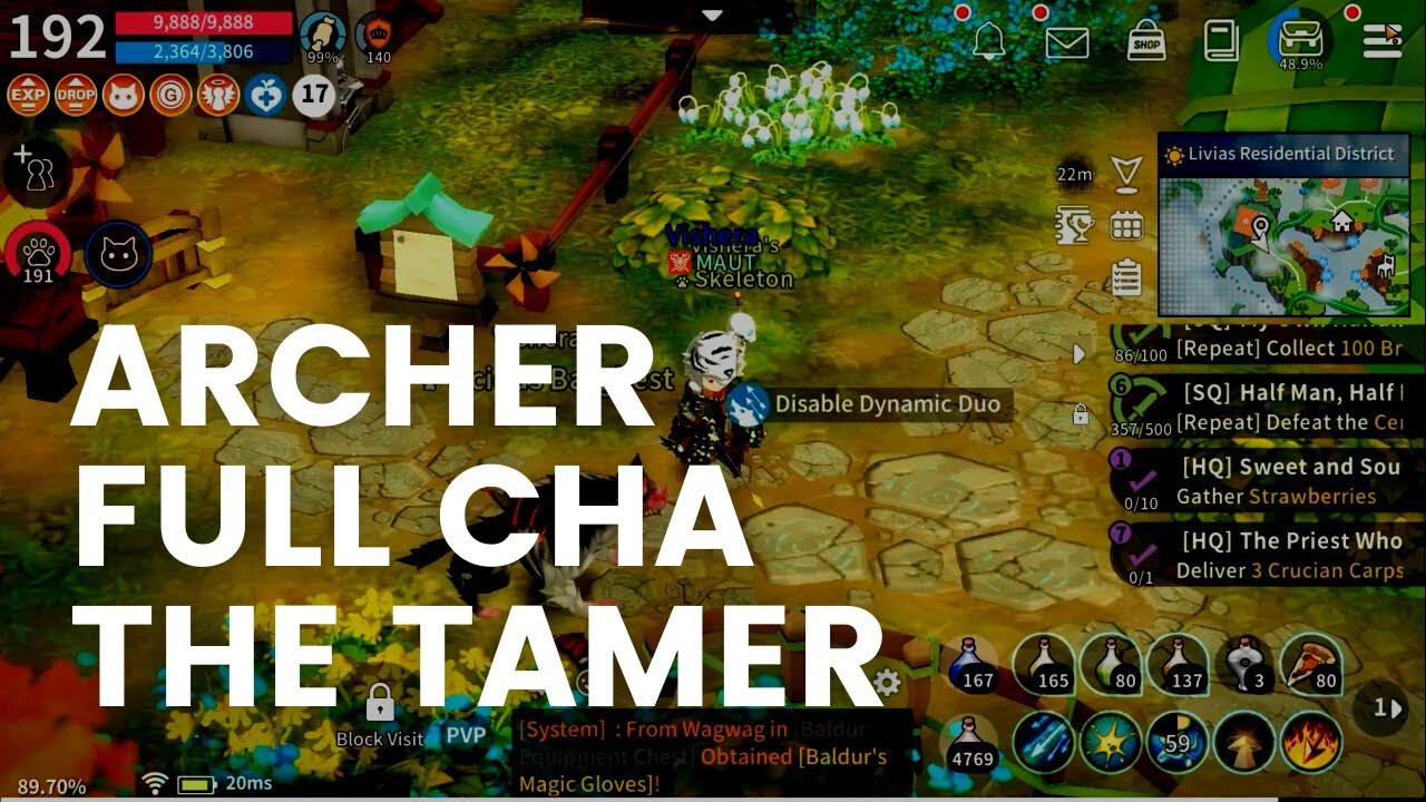 Moonlight Sculptor - ARCHER FULL CHA Gameplay Guide