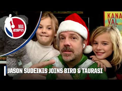Jason Sudeikis reacts to his Celebrity Game highlights & a real-life Ted Lasso | Bird & Taurasi Show