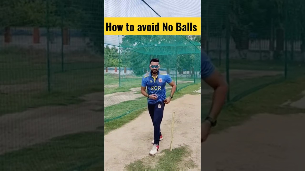 How to avoid No Balls | No Ball correction | No balls kaise thik kare❓ 
