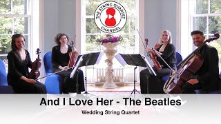 And I Love Her (The Beatles) Wedding String Quartet chords