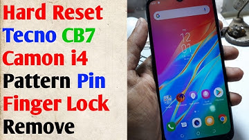FRP Unlock Tecno CB7 Camon i4