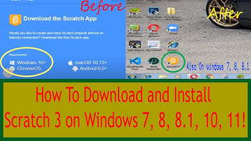 How to install Scratch 3 on windows 7, 8 , 8.1, 10, 11 || Urdu / Hindi || Knowledge Cafe