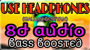 Gallan Goriyan John Abraham 8d Song| Mrunal Thakur| Dhvani Bhanushali| Taz| Bhushan Kumar|✓3d Song✓|