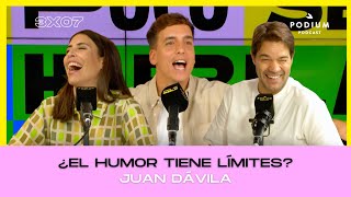 ¿El humor tiene límites? Con Juan Dávila | Poco se Habla! 3X07