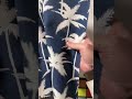 Terrasol Palmetto Outdoor Navy | Medium Weight Outdoor Fabric | Home Decor Fabric | 54" Wide