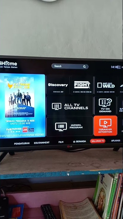 Indihome, Mencari Chanel TV