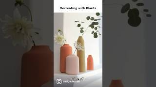 Decorating with plants! 🌱🪴 #homedecorating #interiordesign